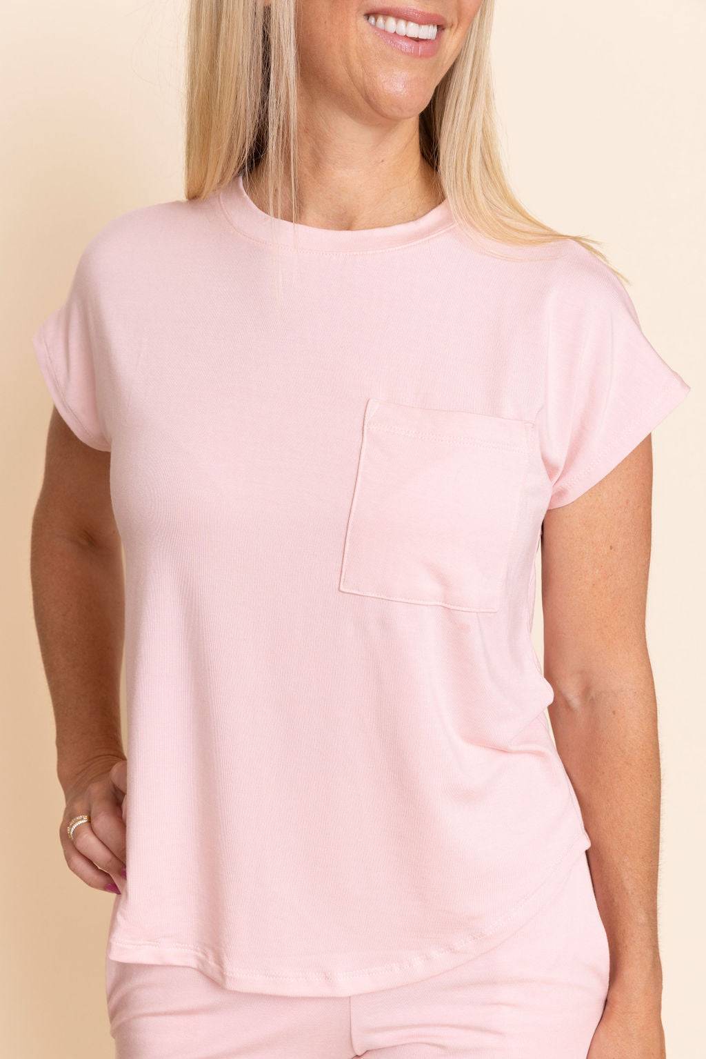 Repose Tee - Peony