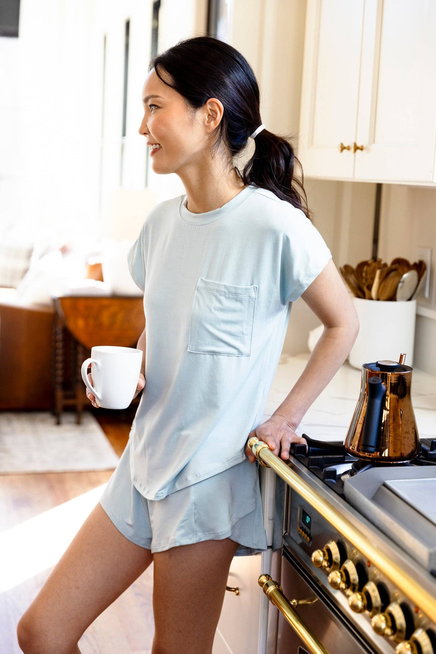 Repose Short - Seafoam