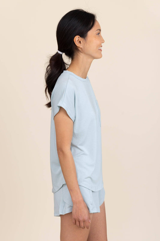 Repose Tee - Seafoam